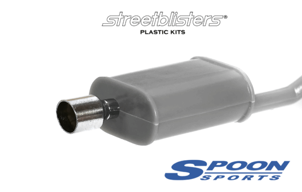 Cola de escape corte inclinado Spoon Sports - Image 2